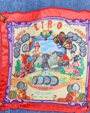 Etro Patchwork Denim Jacket 44 IT