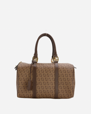 Fendi Zucchino Boston Bag