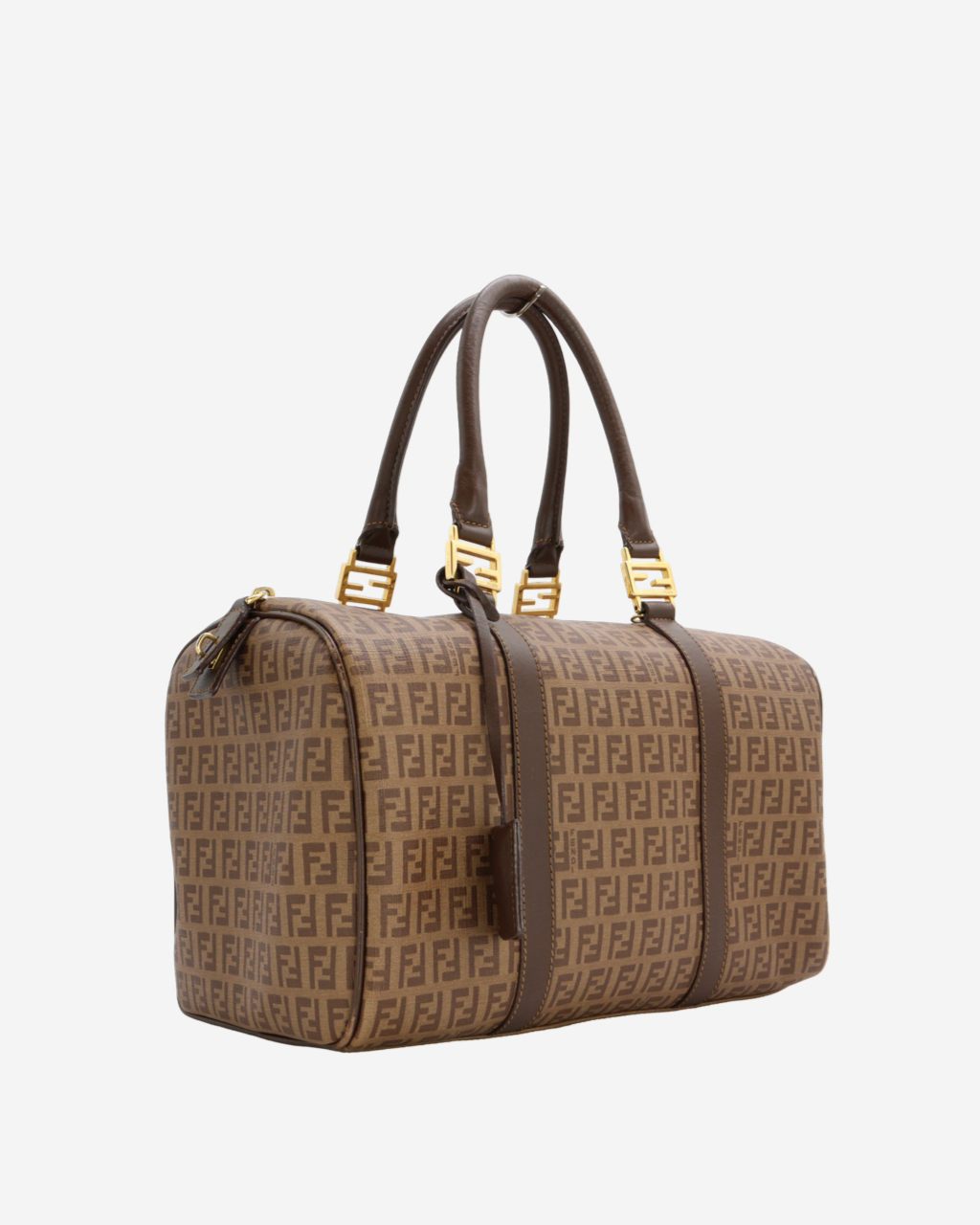 Fendi Zucchino Boston Bag
