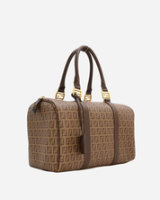 Fendi Zucchino Boston Bag