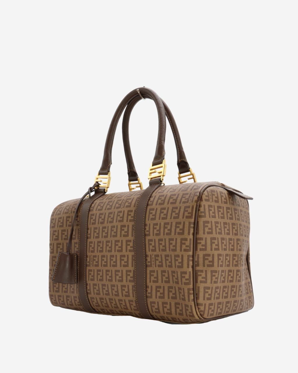 Fendi Zucchino Boston Bag