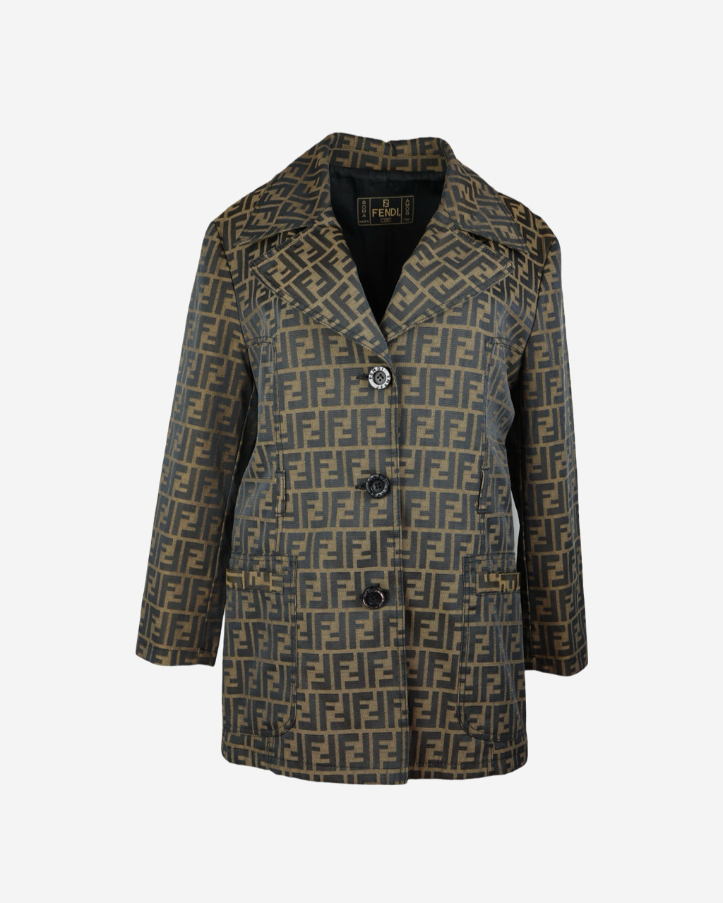 Fendi Zucca Blazer 44 IT