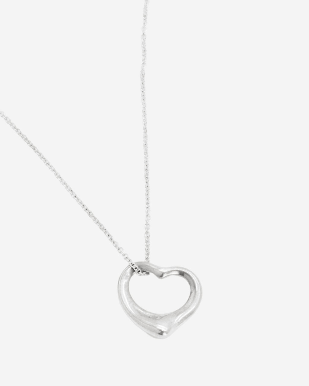 Collar Tiffany & Co. x Elsa Peretti Open Heart Chico
