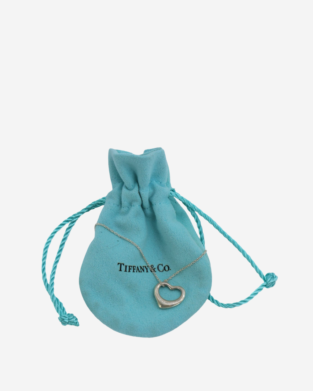 Collar Tiffany & Co. x Elsa Peretti Open Heart Chico