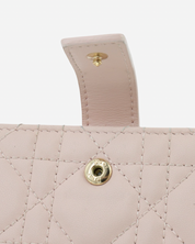 Dior Lady Dior Jasmine Card Holder