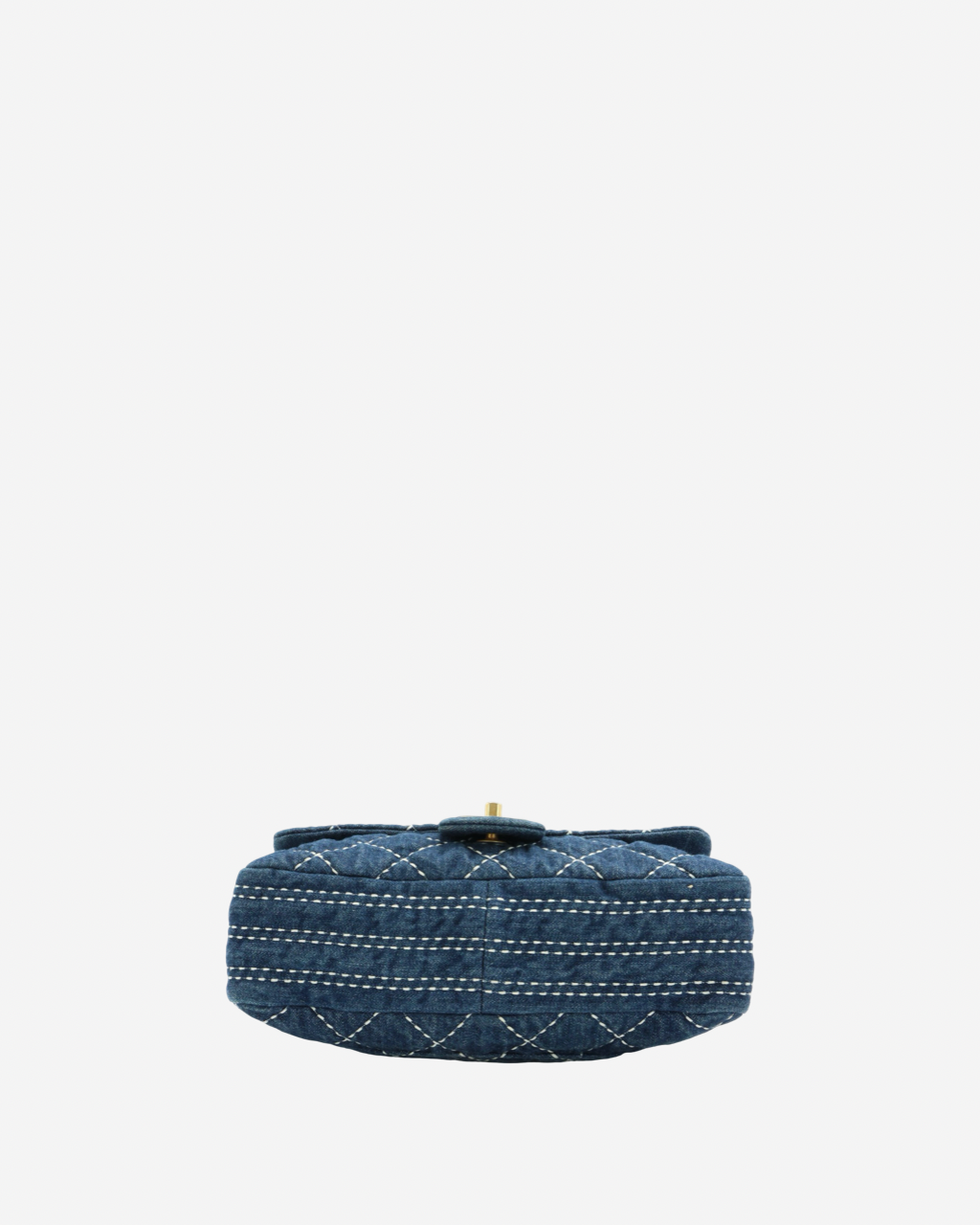 Chanel Denim Single Flap Bag 2019