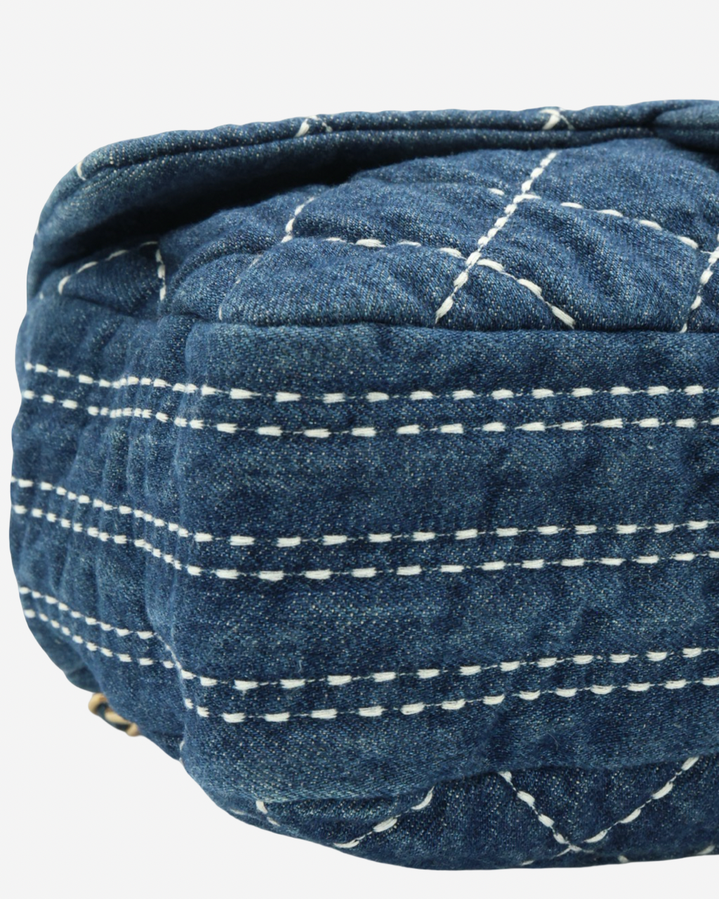 Chanel Denim Single Flap Bag 2019