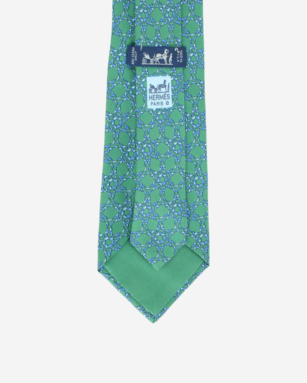 Corbata Hermés Flores Modernas