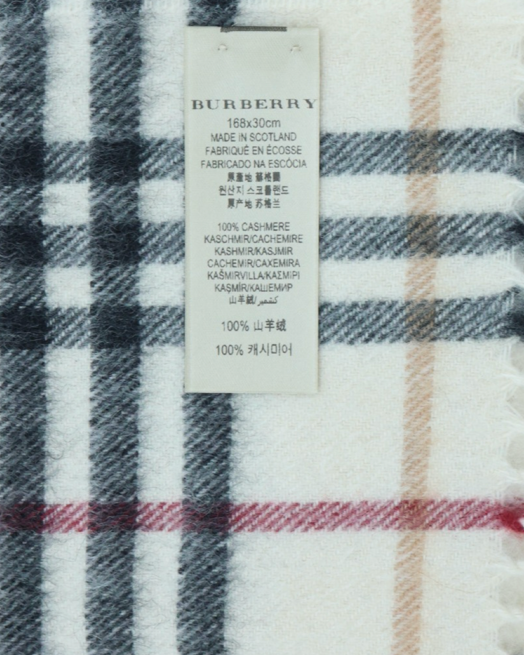 Bufanda Burberry Novacheck