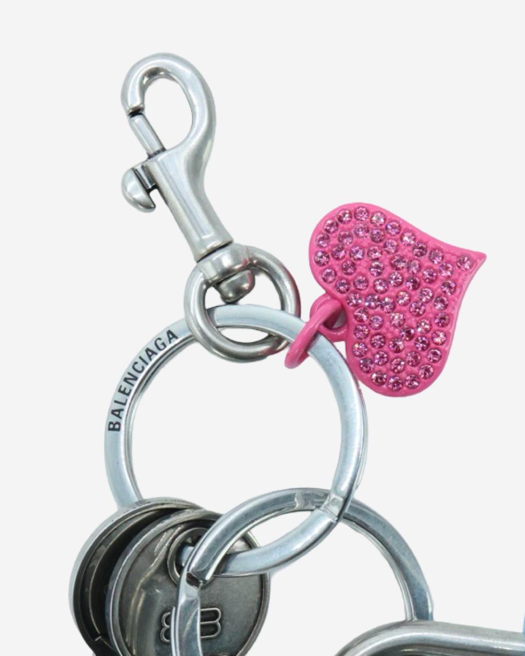Balenciaga Padlock Keychain