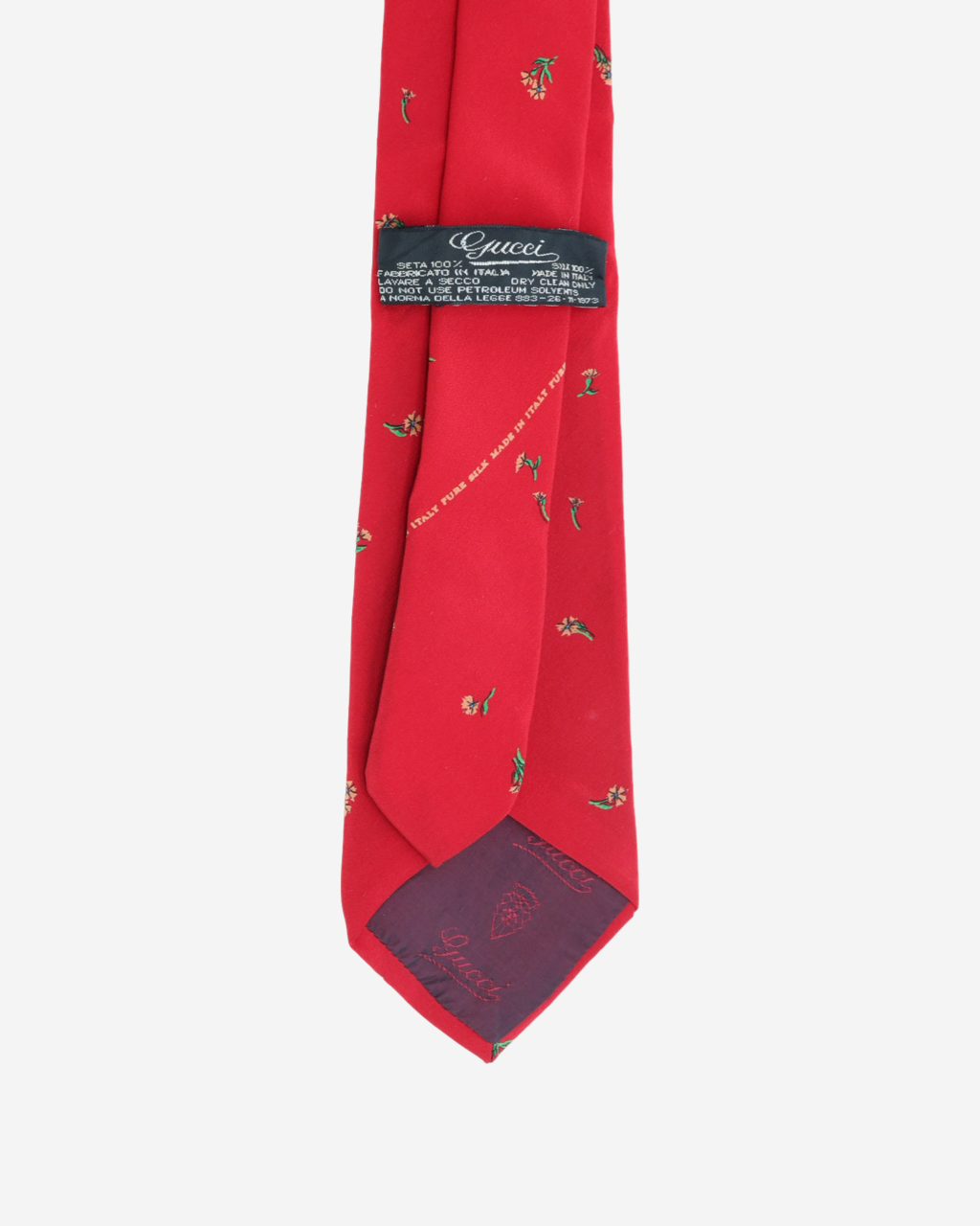 Corbata Gucci Flores