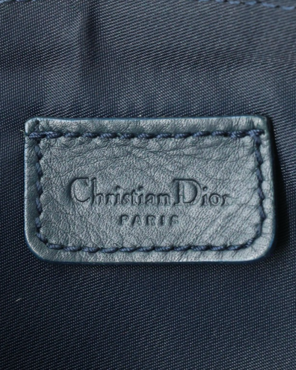 2002 Dior Trotter Saddle Bag