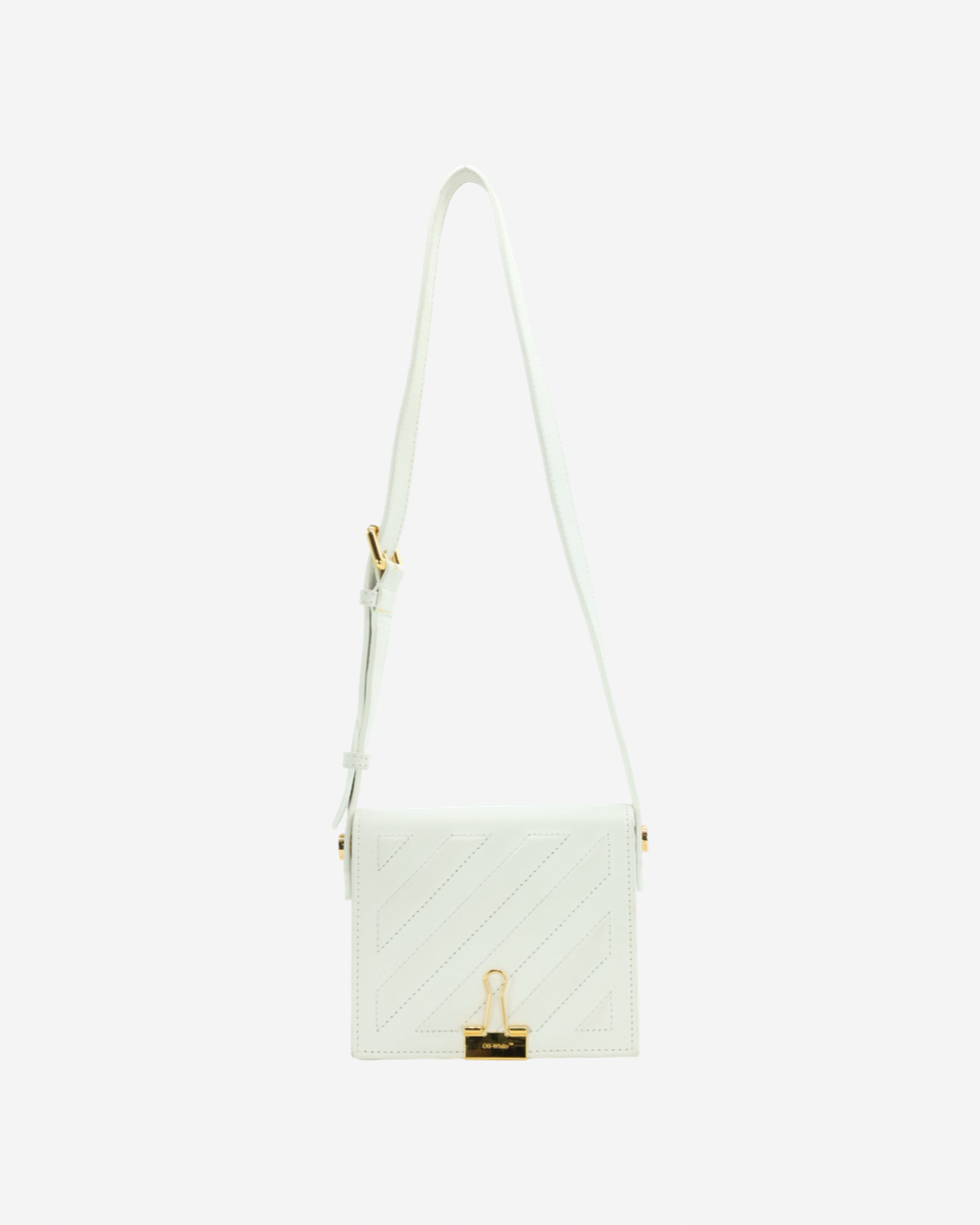 Off-White 21 Binder Clip Bag