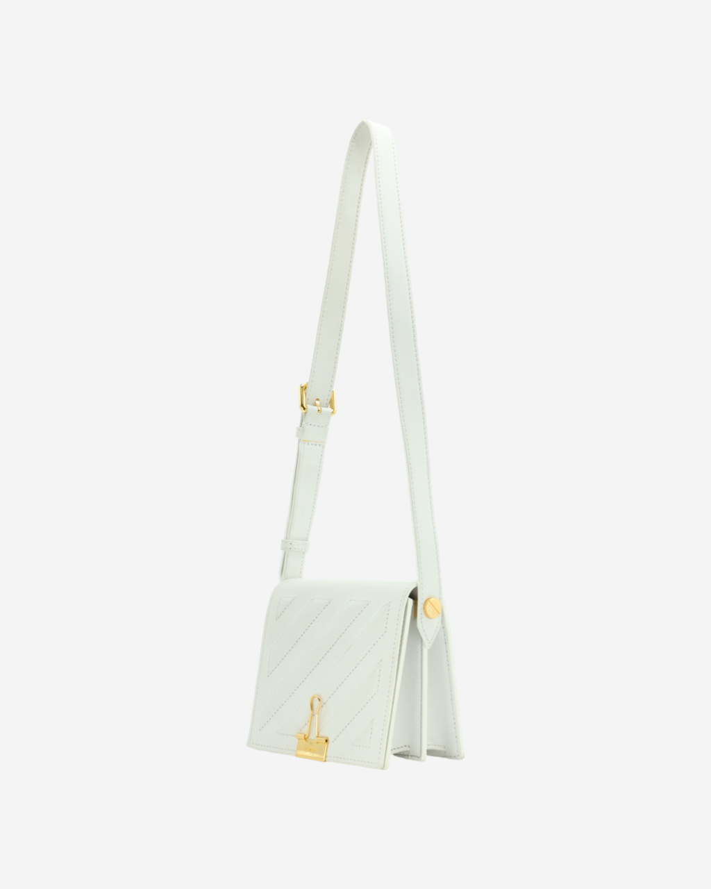 Off-White 21 Binder Clip Bag