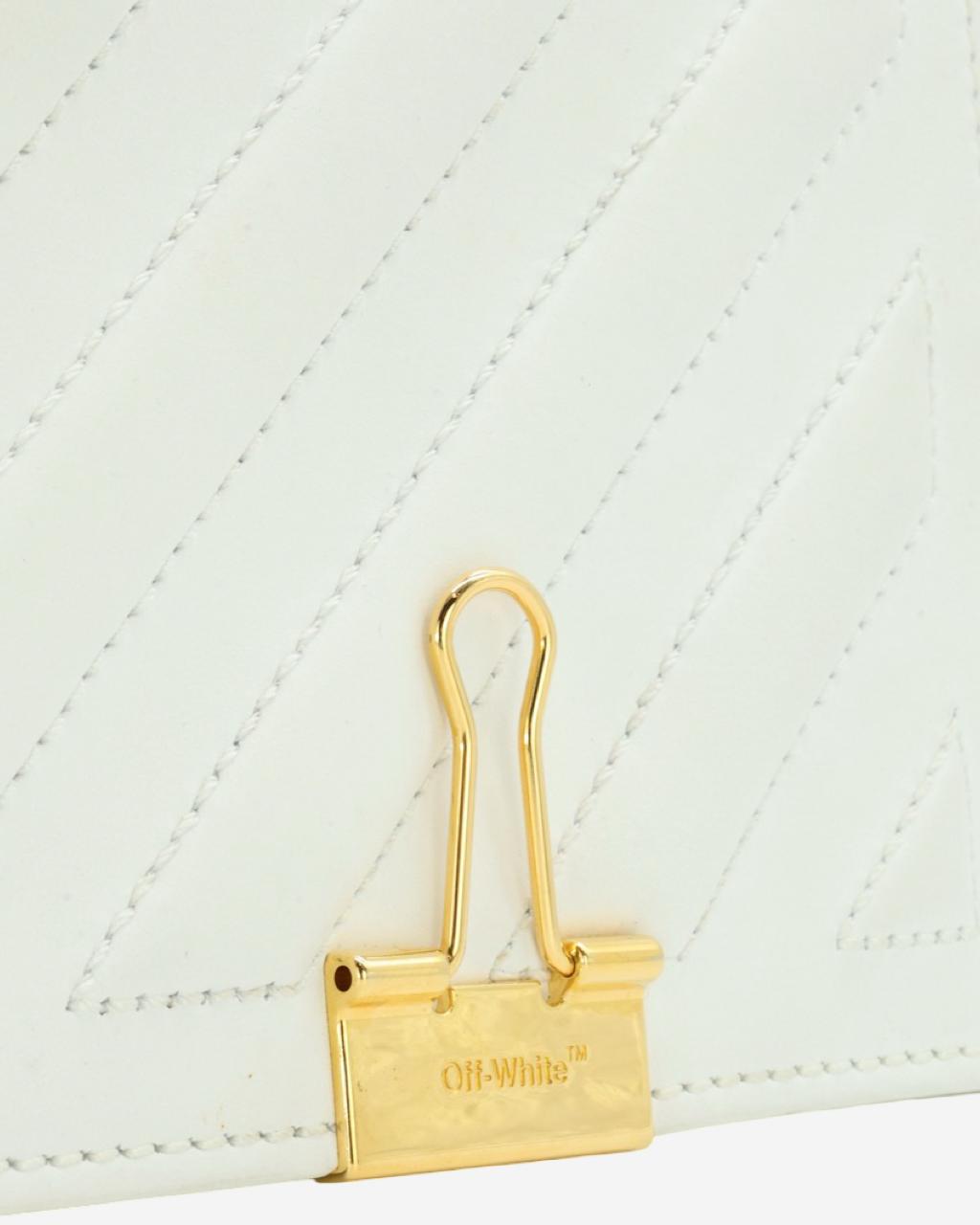 Off-White 21 Binder Clip Bag