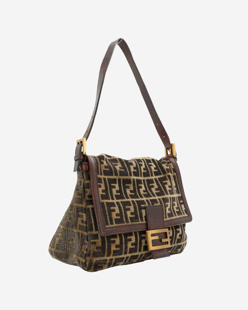 Fendi Zucca Mamma Baguette Bag