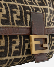 Fendi Zucca Mamma Baguette Bag