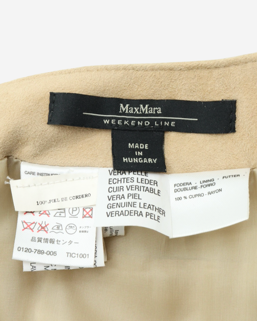 Falda Max Mara Suede 40 IT