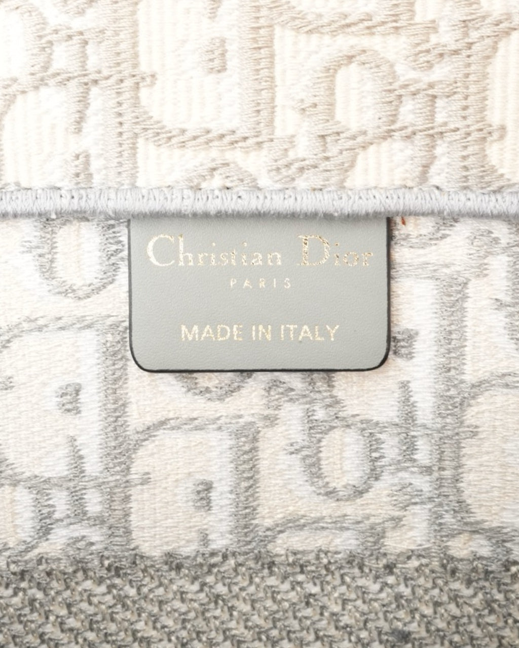 2022 Dior Oblique Book Tote Bag