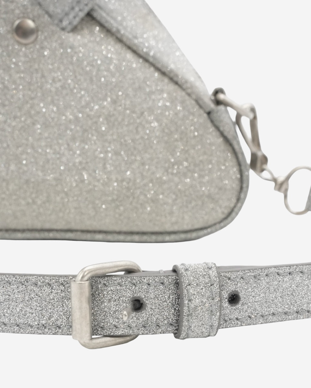 Balenciaga XS Glitter Duffle Bag