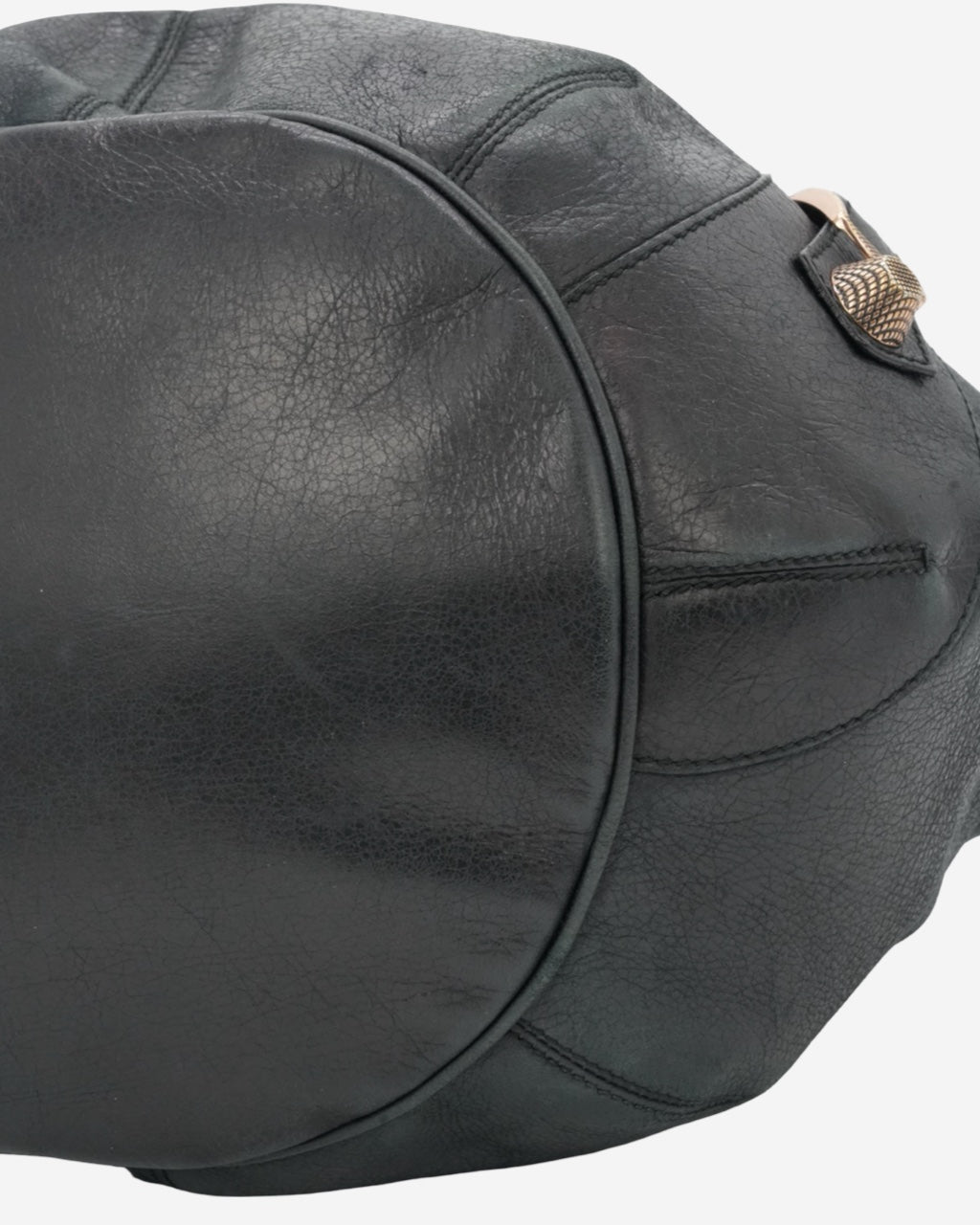 Balenciaga Giant Pompon Motocross Bag