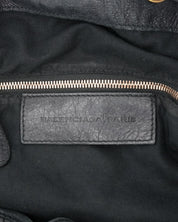 Balenciaga Giant Pompon Motocross Bag