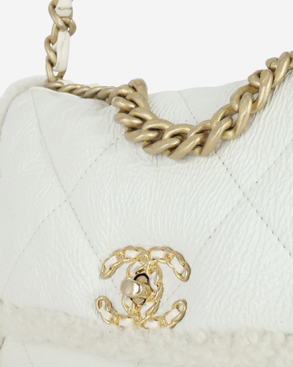 Bolso Chanel 19 Shearling Flap 2021