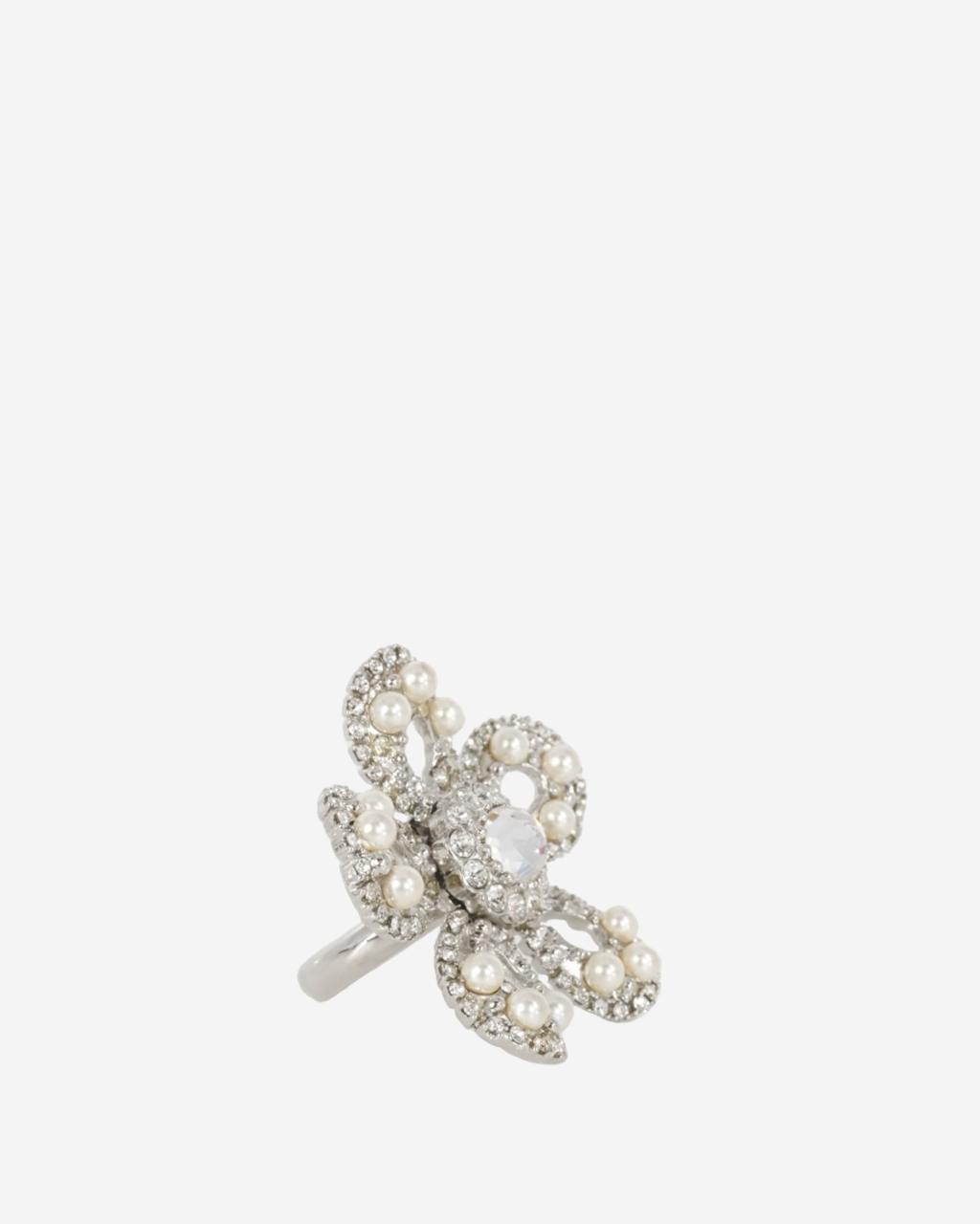 Anillo Miu Miu Crystal Flower