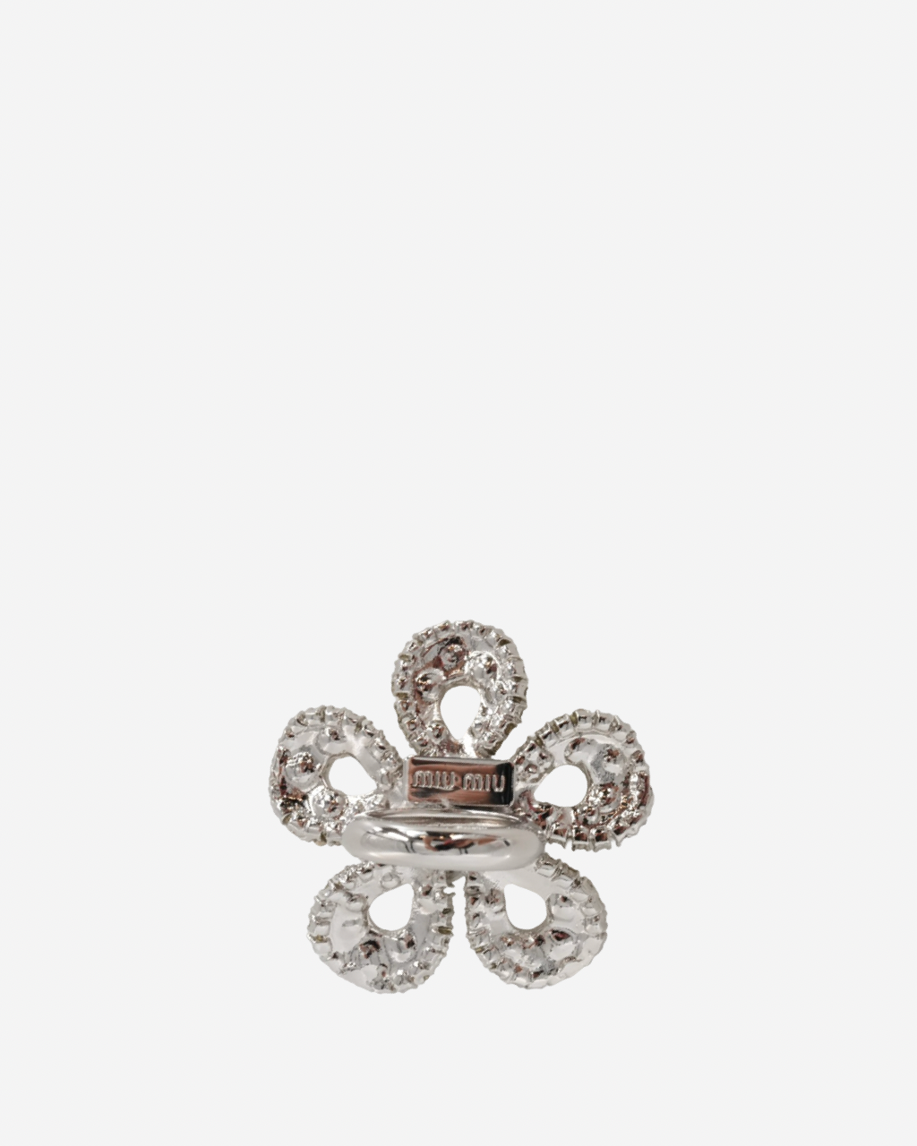 Anillo Miu Miu Crystal Flower