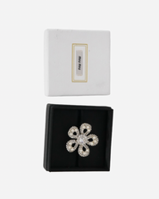 Anillo Miu Miu Crystal Flower