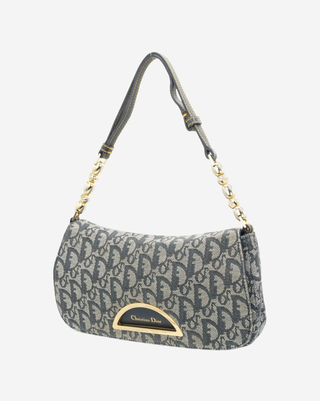 2002 Dior Maris Pearl Trotter Bag