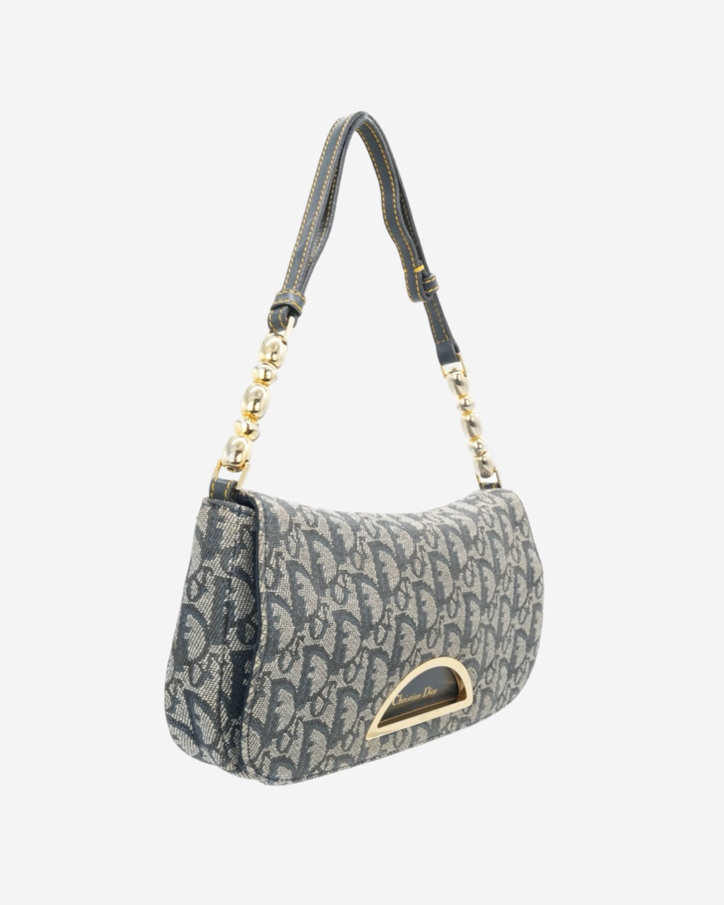 2002 Dior Maris Pearl Trotter Bag
