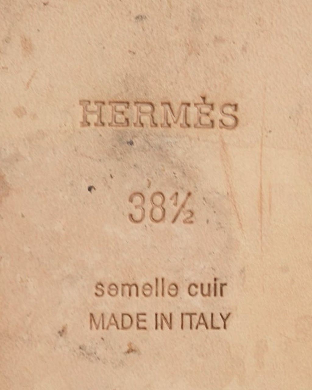 Sandalias Hermès Orán 38.5