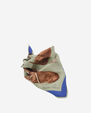 Hermès Les Bassets Silk Scarf