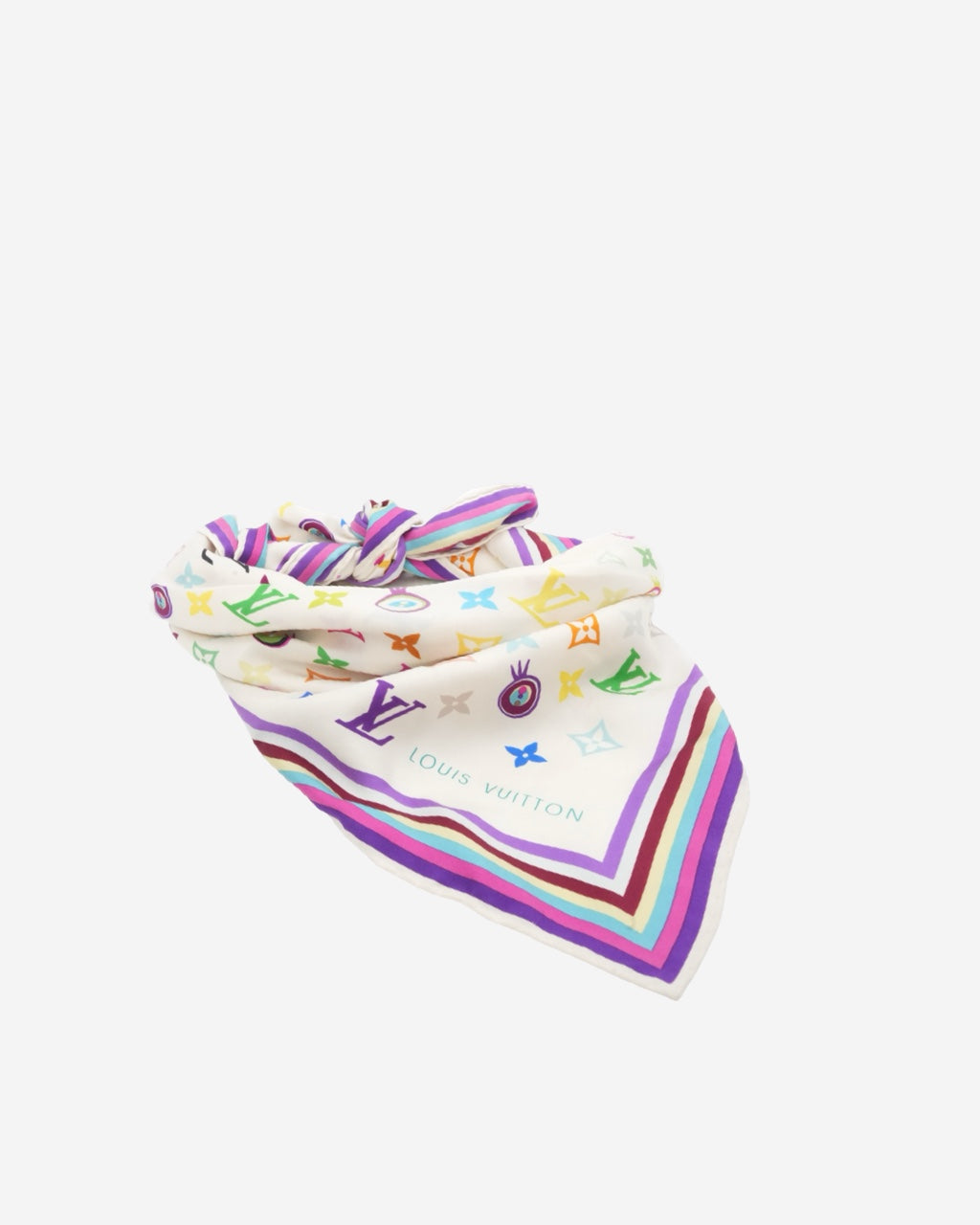 Louis Vuitton x Murakami Eye Love You scarf 2003