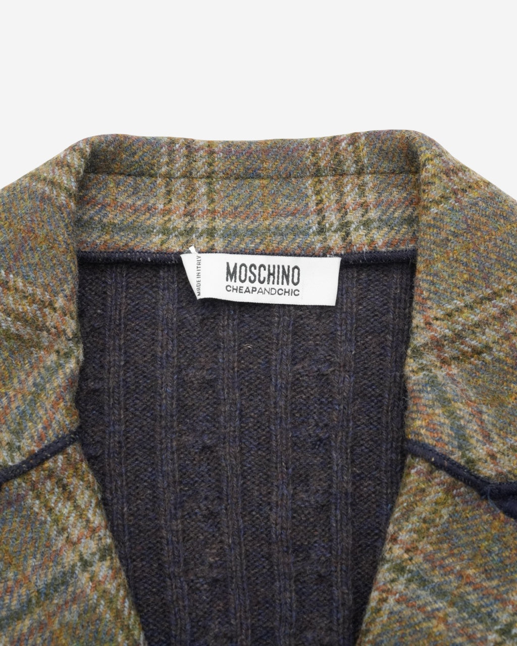 Moschino Tartan Blazer 44 IT
