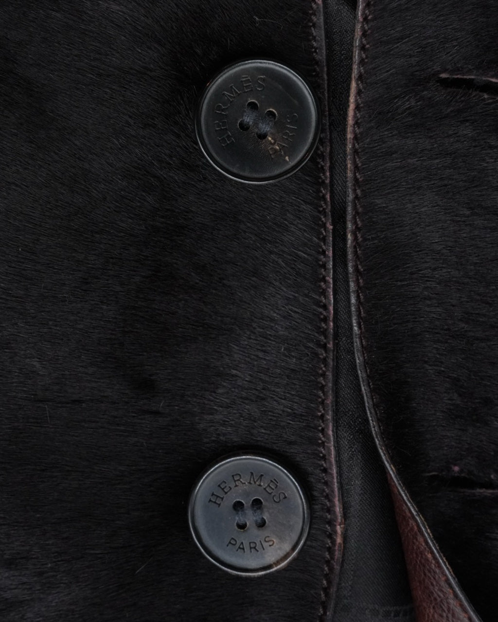 Hermès Pony Hair Jacket 36 FR