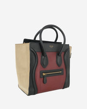 Bolso Celine Micro Luggage Tricolor 2012