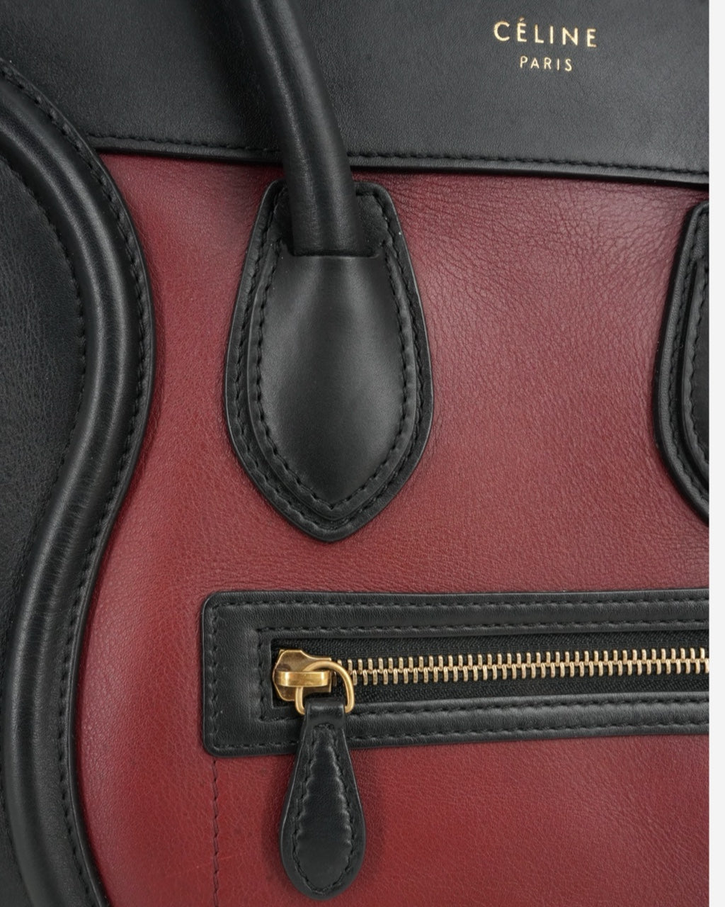 Bolso Celine Micro Luggage Tricolor 2012