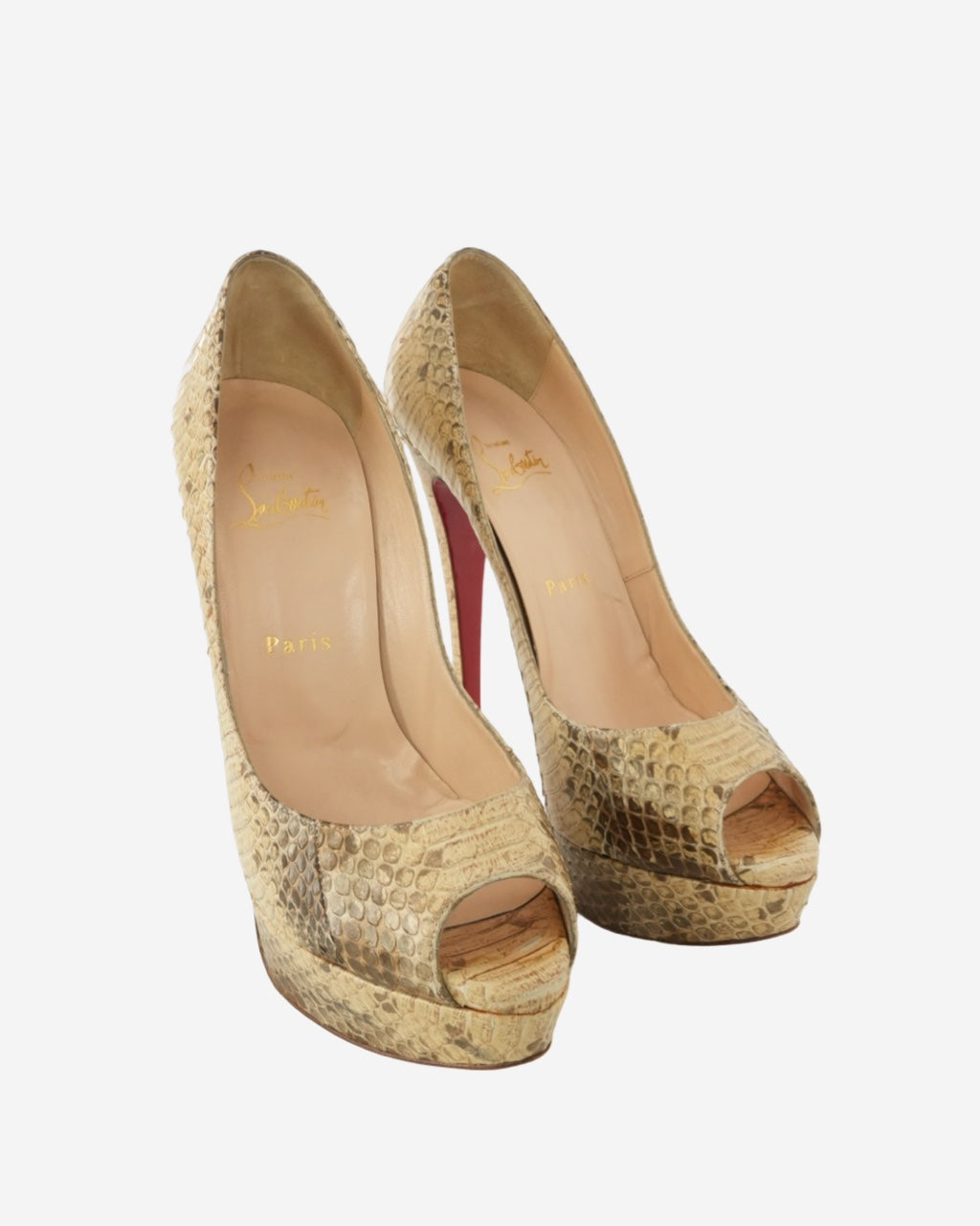 Zapatillas Christian Louboutin Lady Peep 39