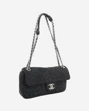 Bolso Chanel Camellia Denim Flap Bag 2012