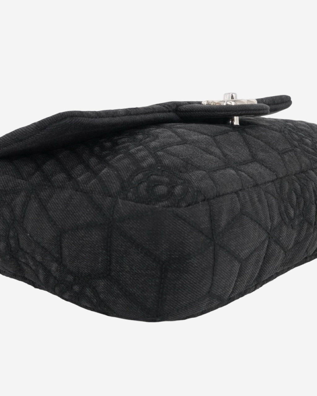 Bolso Chanel Camellia Denim Flap Bag 2012