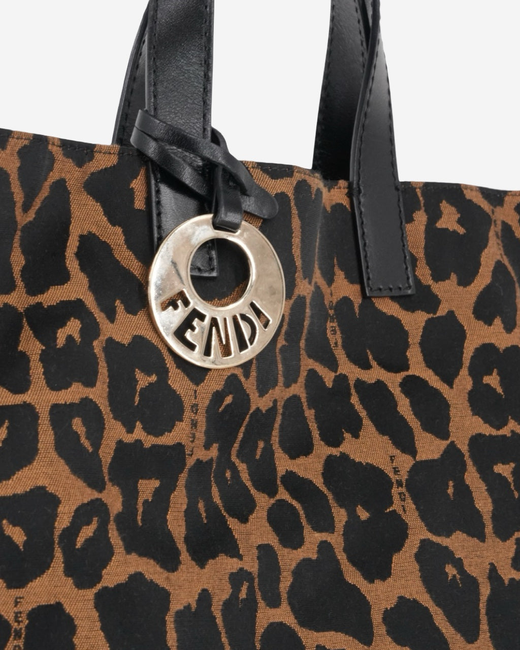 Bolso Fendi Leopard Print Tote 2011