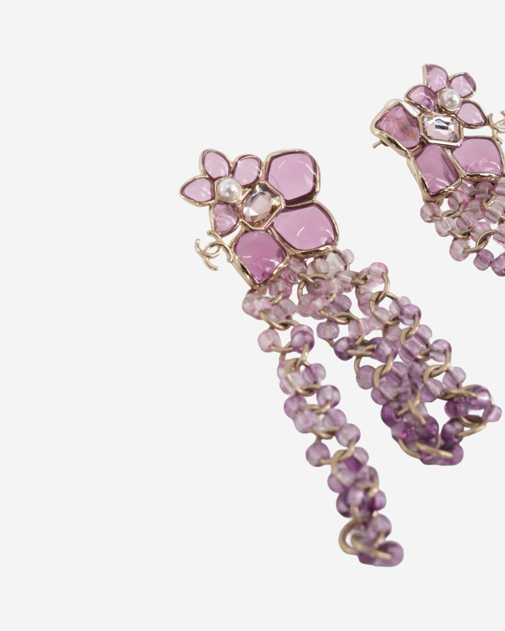 Aretes Chanel Flower Chandelier 2026