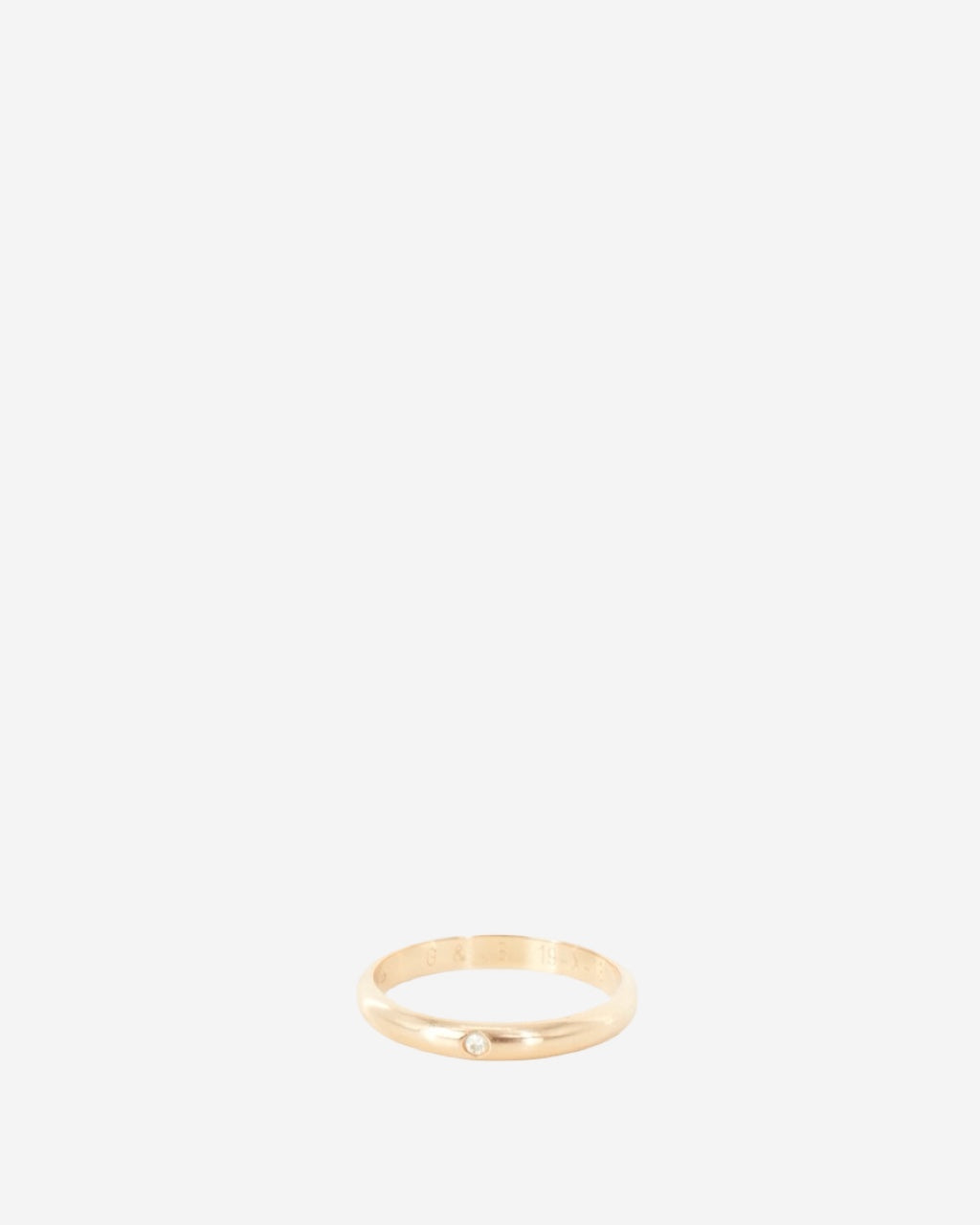 Anillo Cartier Alianza 1895