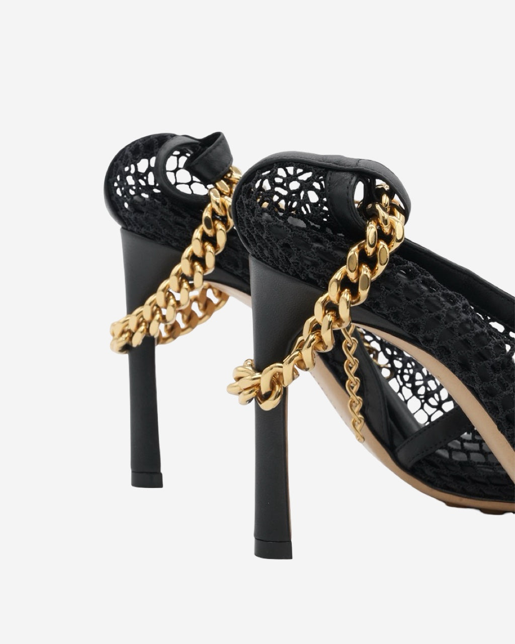 Bottega Veneta Chain Mesh Pumps 37