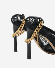 Bottega Veneta Chain Mesh Pumps 37