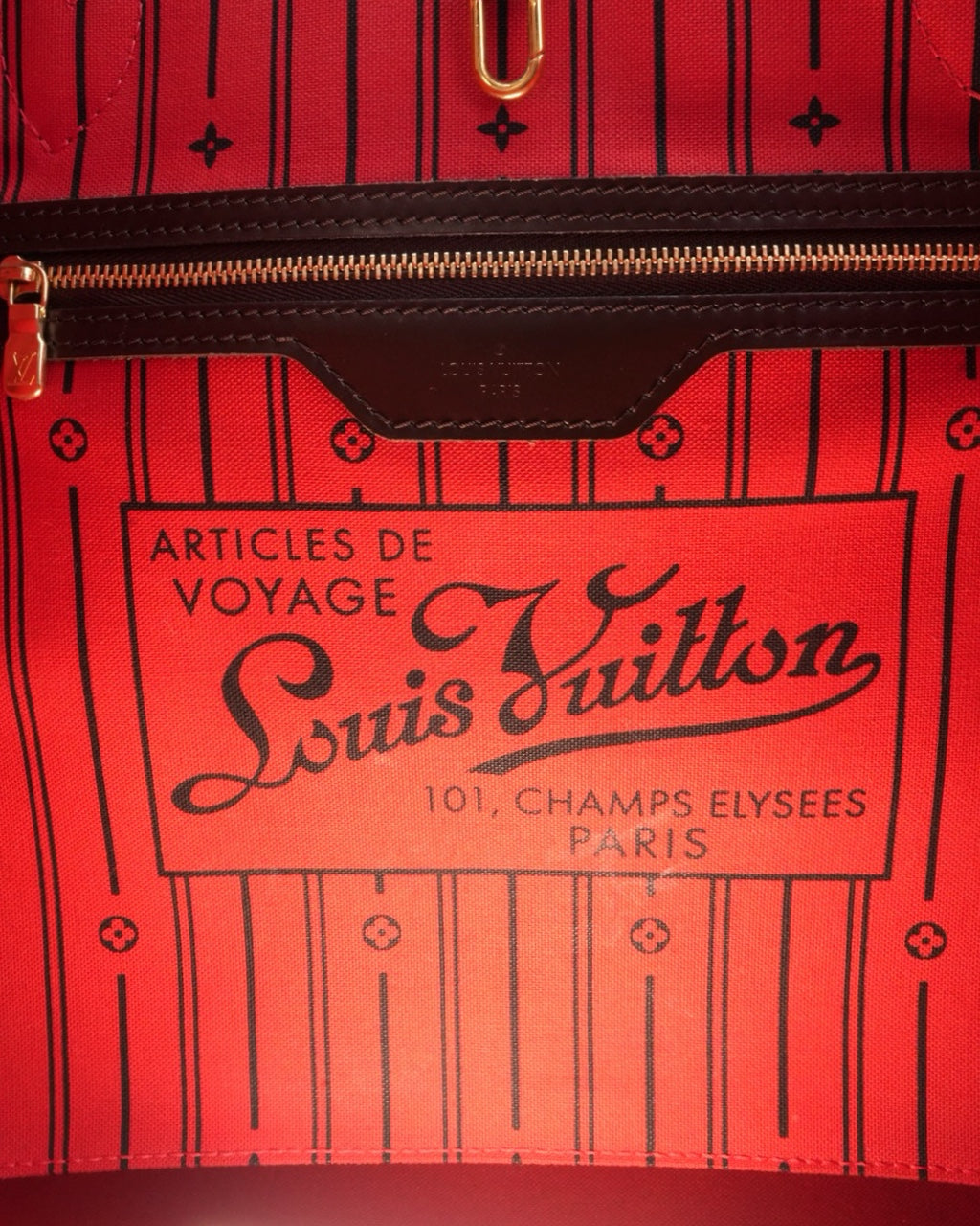 Louis Vuitton Neverfull Damier Ebene MM 2013