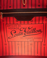 Louis Vuitton Neverfull Damier Ebene MM 2013