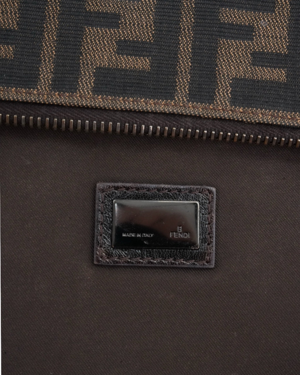 Fendi Zucca Pochette Bag